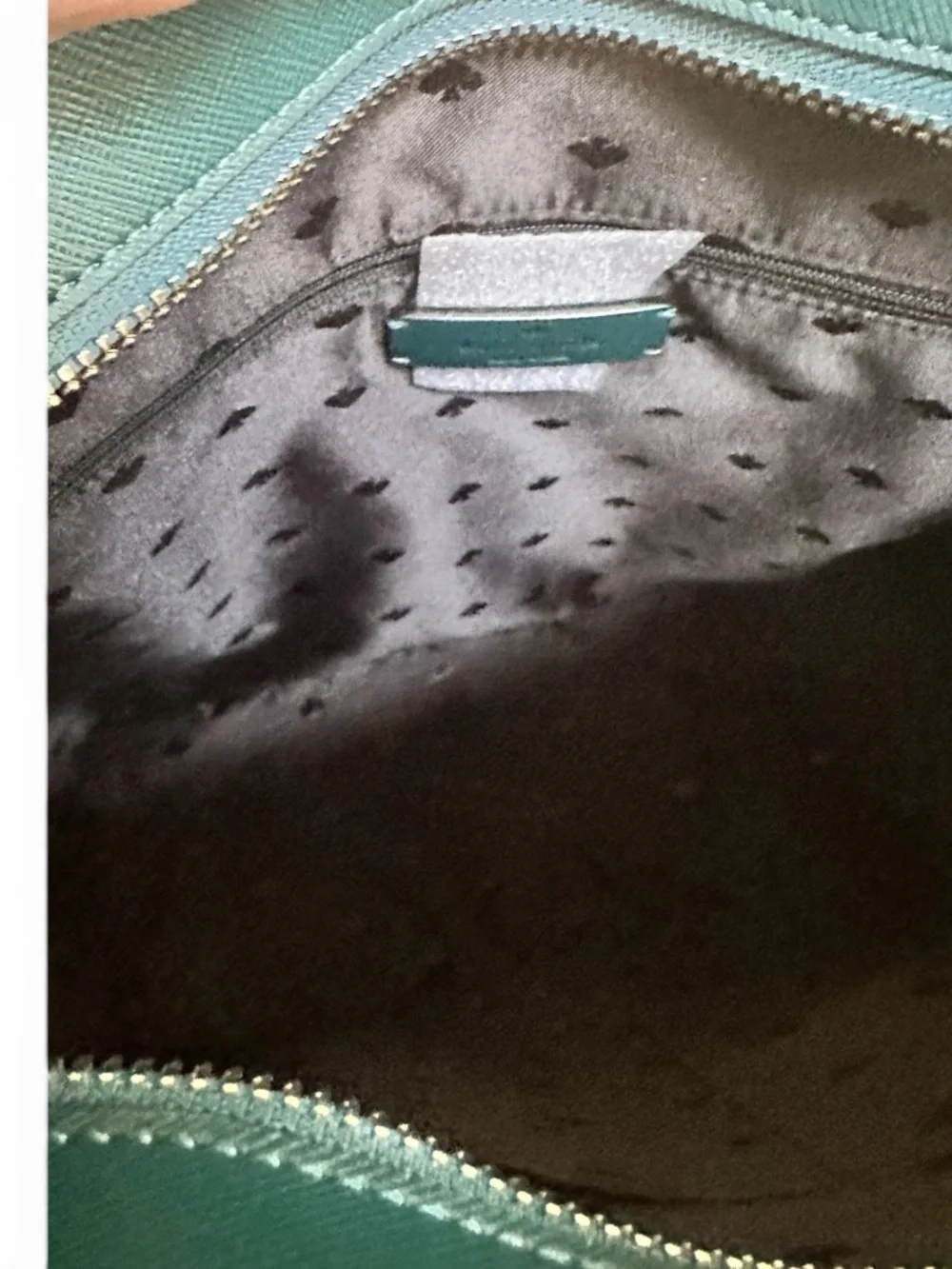 Kate Spade Market Tote NWT Green Pink Colorblock Leather Zip